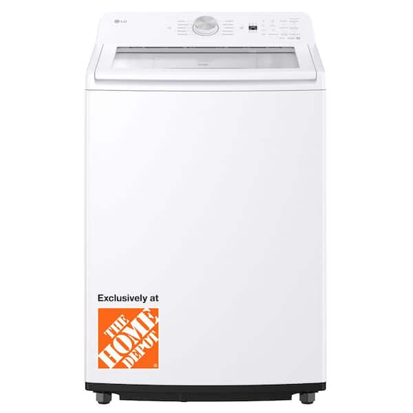 4.5 cu. ft. Top Load Washer in White with Soft Closing Door and True Balance Anti-Vibration System