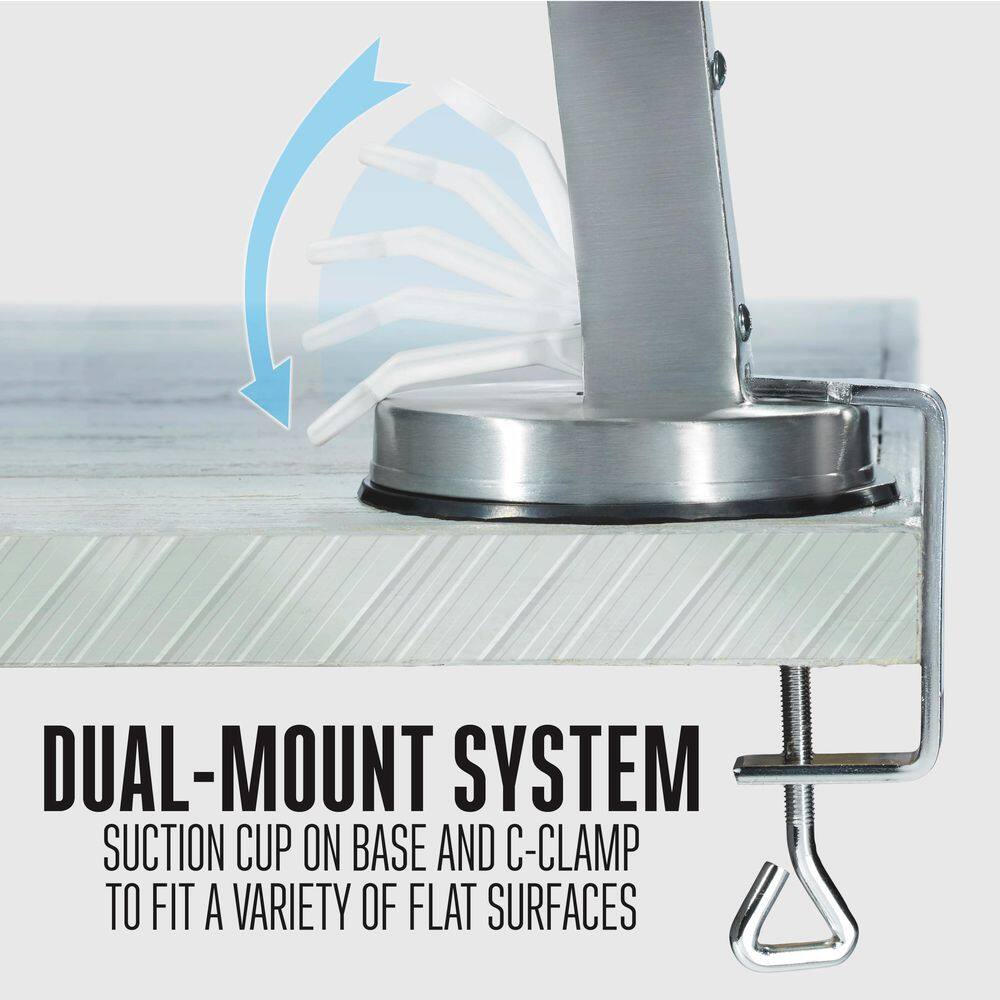 Stainless Steel Tomato Press with Food Strainer and Clamp
