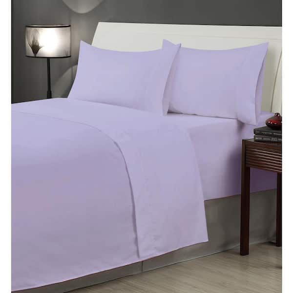 Harper Lane Monroe 2-Piece Microfiber Lavender Pillowcase Pair