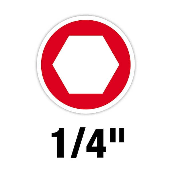 ¼ in. HollowCore Nut Driver