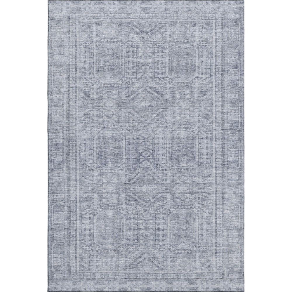 Mayfield Premium Machine Washable Abstract AMF1920 Sky 3 ft. x 5 ft. Area Rug price history on PriceWatchPro