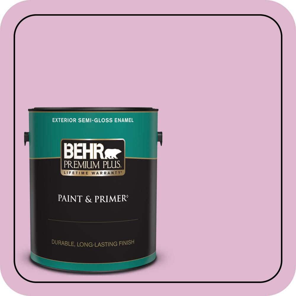 1 gal. #M120-3 Pink Wink Semi-Gloss Enamel Exterior Paint & Primer price history on PriceWatchPro