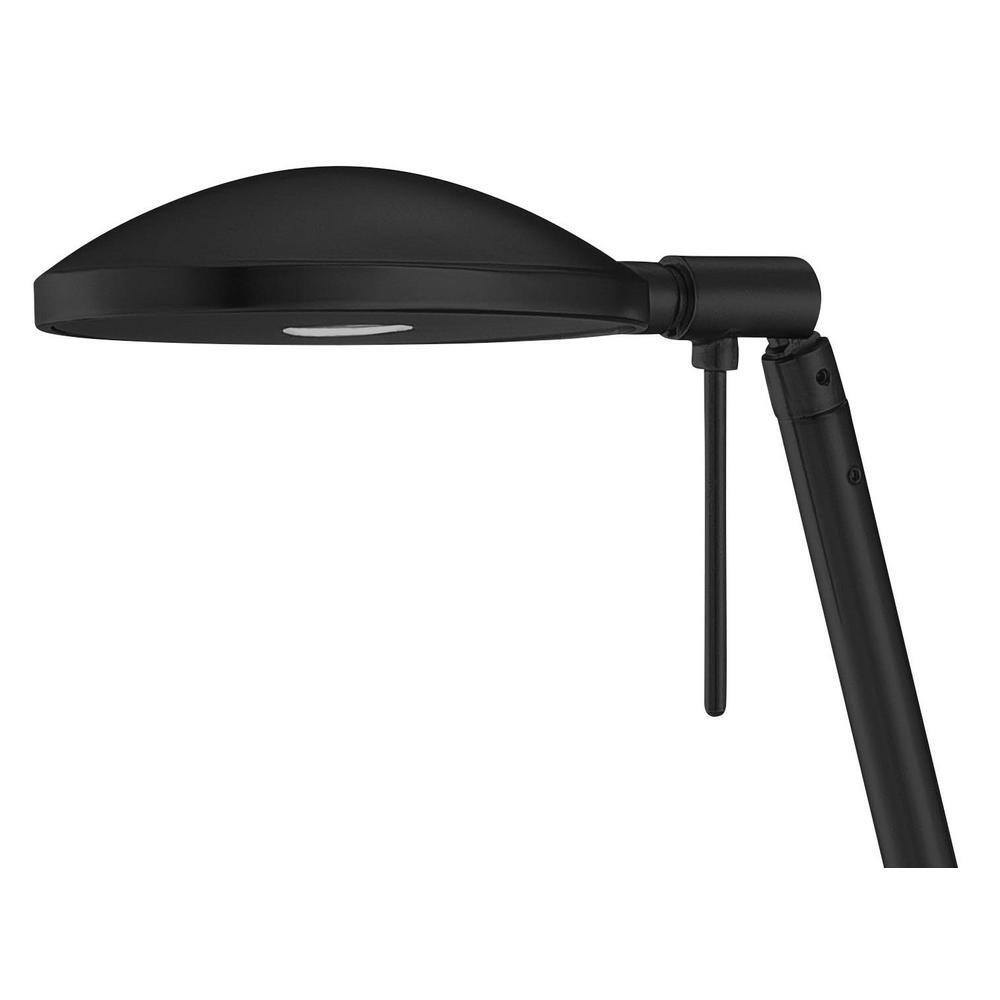 Coal Black Adjustable LED Pharmacy Table Lamp