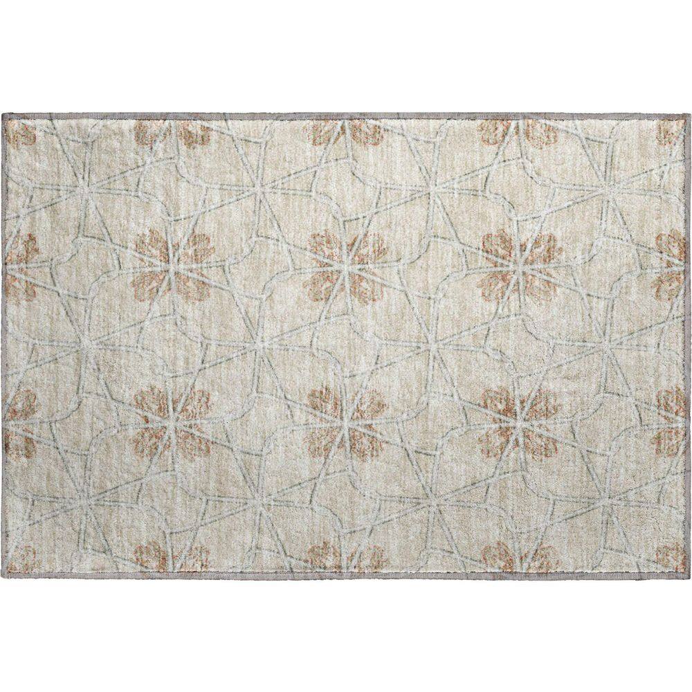 Addison Rugs Mayfield Premium Machine Washable Abstract AMF958 Beige 1 ...