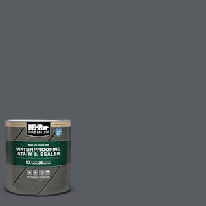 1 qt. #PPU18-02 Pencil Point Solid Color Waterproofing Exterior Wood Stain and Sealer
