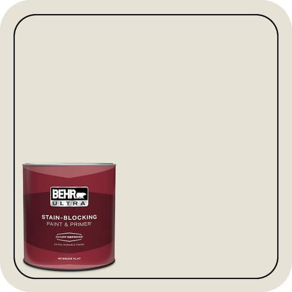 BEHR ULTRA 1 qt. #ECC-25-2 Echo Valley Extra Durable Flat Interior Paint & Primer
