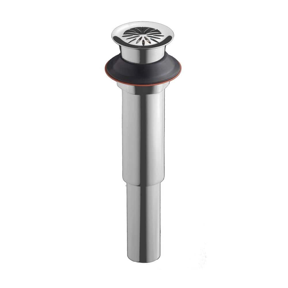 Kohler Polished Chrome Solid Brass 1.25" Bathroom Sink Drain