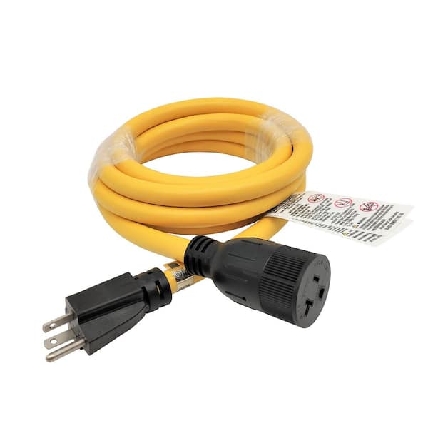 10 ft. STW 12/3 20 Amp 125-Volt NEMA 5-20 Extension Cord