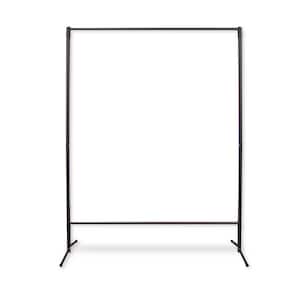 Rod Desyne 74 in. H x 80 in. W Room Dividers, Multi-Purpose Portable Rod  Stand in Black RS-80 - The Home Depot