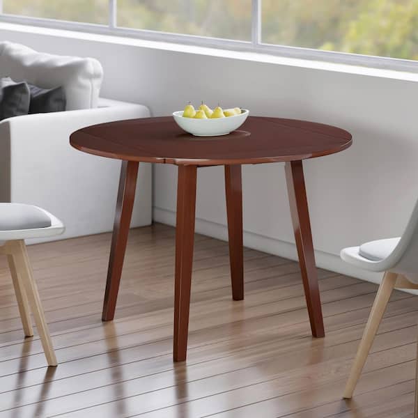 WINSOME WOOD Pulman Walnut Extension Table 94150 - The Home Depot