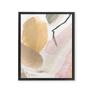 Abstract D04 Georgiana Paraschiv Framed Art Canvas Abstract Wall Art 30 in. x 24 in.