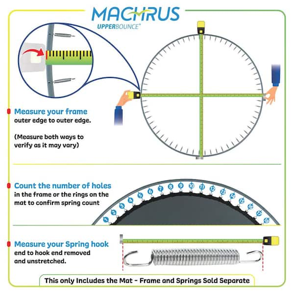 13 foot trampoline discount mat