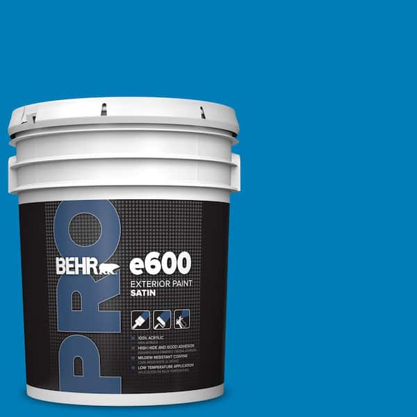 BEHR PRO 5 gal. #S-G-550 Artesian Water Satin Exterior Paint