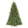 Puleo International 6.5 ft. Prelit Incandescent Fraser Fir Artificial Christmas Tree with 500 UL-Listed Clear Lights 277-FF-65C5