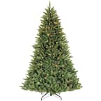 6.5 ft. Pre-Lit Incandescent Fraser Fir Artificial Christmas Tree with 500 UL Clear Lights