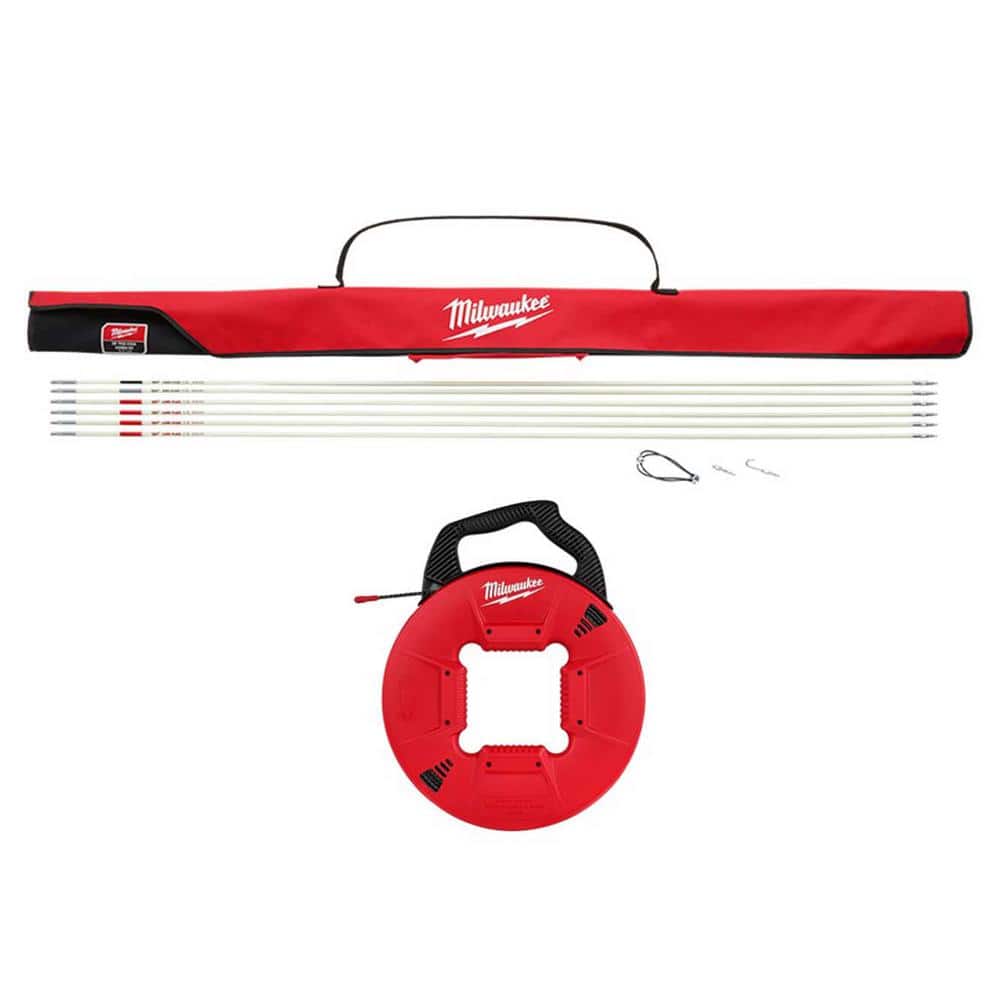 30 ft. Fiberglass Fish Stick Low/Mid/High Flex Combo Kit with 200 ft. Polyester Fish Tape with Non-Conductive Tip price history on PriceWatchPro