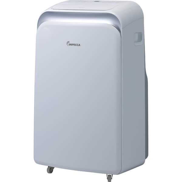 Impecca 14000 BTU Heat and Cool Portable Air Conditioner with Electronic Controls, Dehumidifier, Remote with Auto Restart