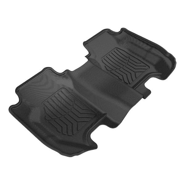 Aries StyleGuard XD Black Custom Heavy Duty Floor Liners, Select Honda Fit, 2nd Row Only