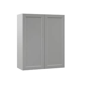 Designer Series Melvern Assembled 30x36x12 in. Wall Kitchen Cabinet in Heron Gray