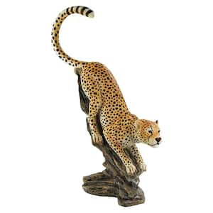 48 in. H Stalking the Savannah Cheetah Statue