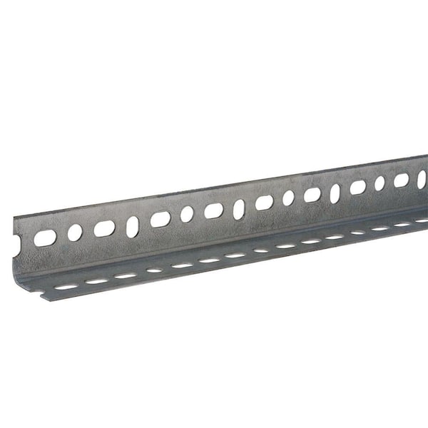 Everbilt 1-1/2 in. x 60 in. Zinc-Plated Slotted Angle