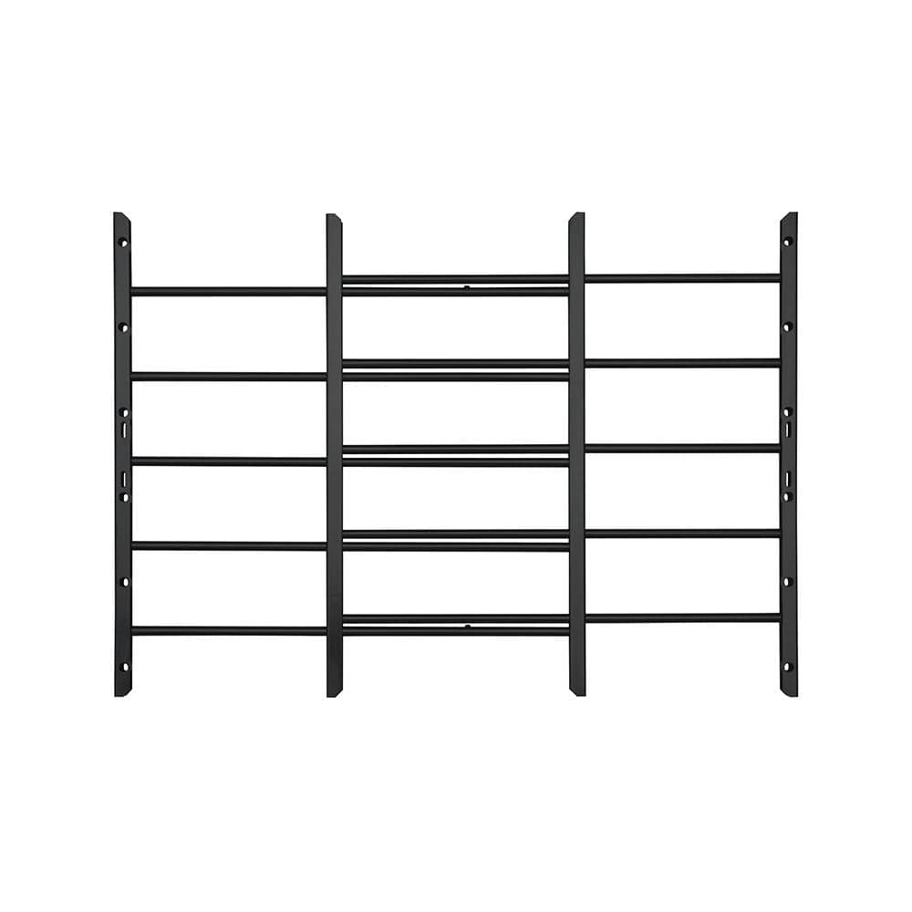 UPC 718373959114 product image for AWG 5-Bar Window Guard in Black | upcitemdb.com