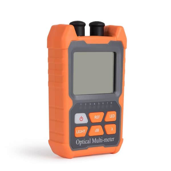 4-in-1 Optical Power Meter with VFL, RJ45 Tester, and Fiber Optic Analyzer