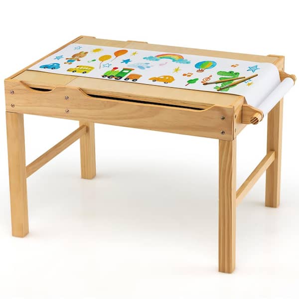 Fun Builder Wood Table-Compatible with Lego® Brand Blocks 32 x 32