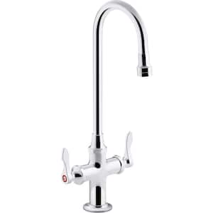 Monoblock Triton Bowe 1.0 GPM 2-Handle Single Hole Bathroom Faucet with Aerated Flow in Polished Chrome