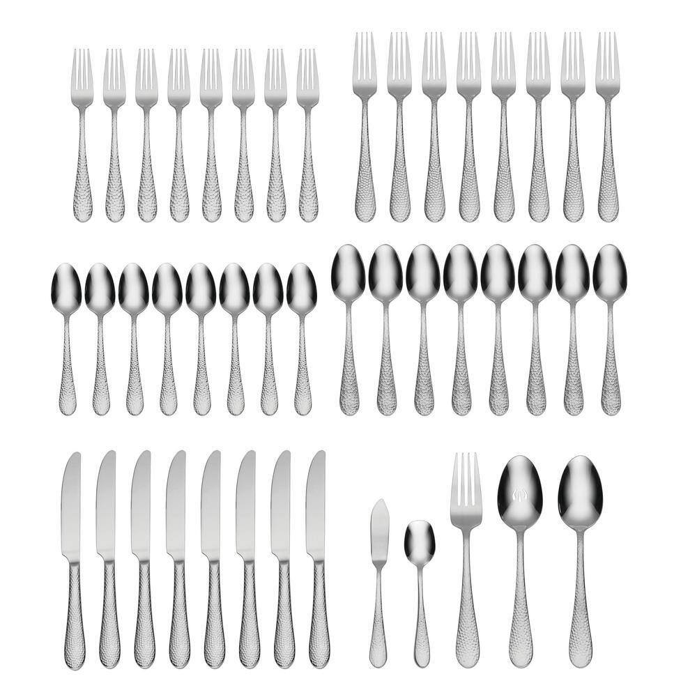 Tibet 45 Piece Flatware Set, Service for 8
