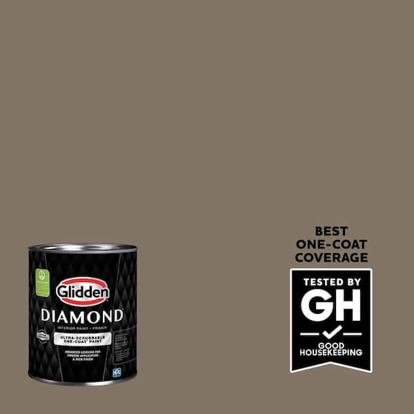 Glidden Diamond 1 qt. PPG1023-6 Clam Shell Semi-Gloss Interior Paint with Primer