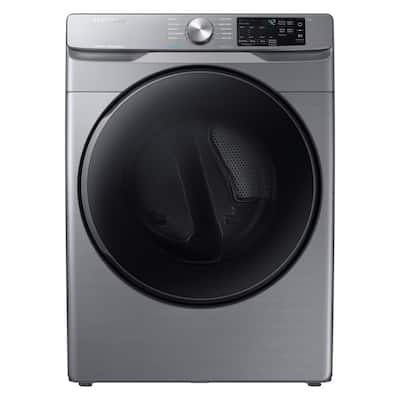 7.5 cu. ft. Stackable Vented Gas Dryer with Steam Sanitize+ in Platinum
