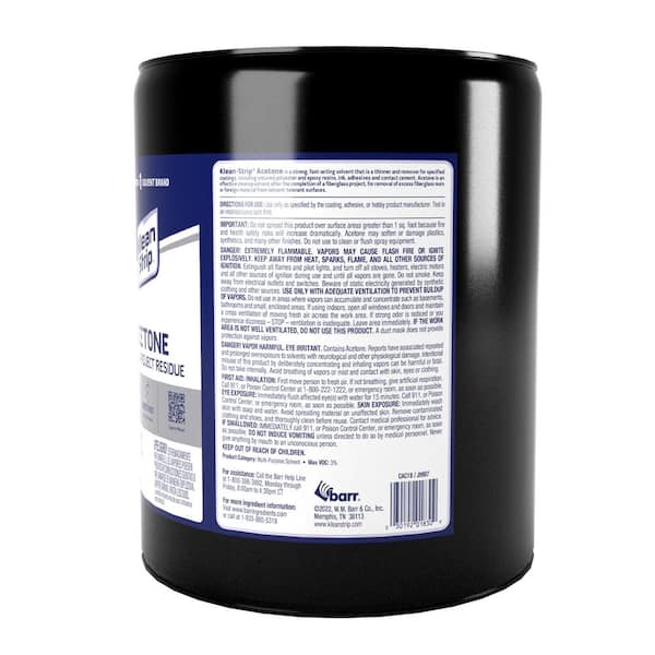 5 Gal. Acetone Solvent