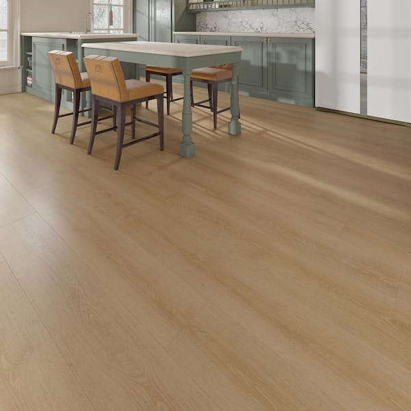 Mayfield Oak 22 MIL x 9 in. W x 48 in. L Click Lock Waterproof Luxury Vinyl Plank Flooring (18 sq. ft./case)