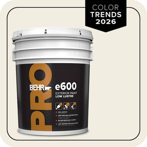 BEHR PRO 5 gal. Designer Collection #DC-003 Blank Canvas Low Luster Exterior Paint