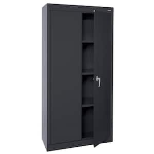 Value Line Storage Series ( 30 in. W x 72 in. H x 18 in. D ) Garage Freestanding Cabinet in Black