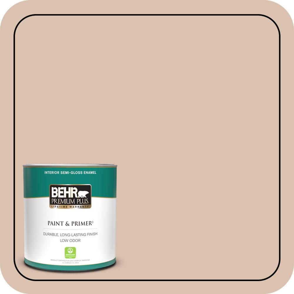 1 qt. #S220-2 Artisan Tea Semi-Gloss Enamel Low Odor Interior Paint & Primer price history on PriceWatchPro