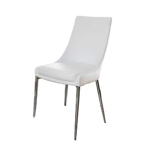 Izzy Side Chair In Silver Finish