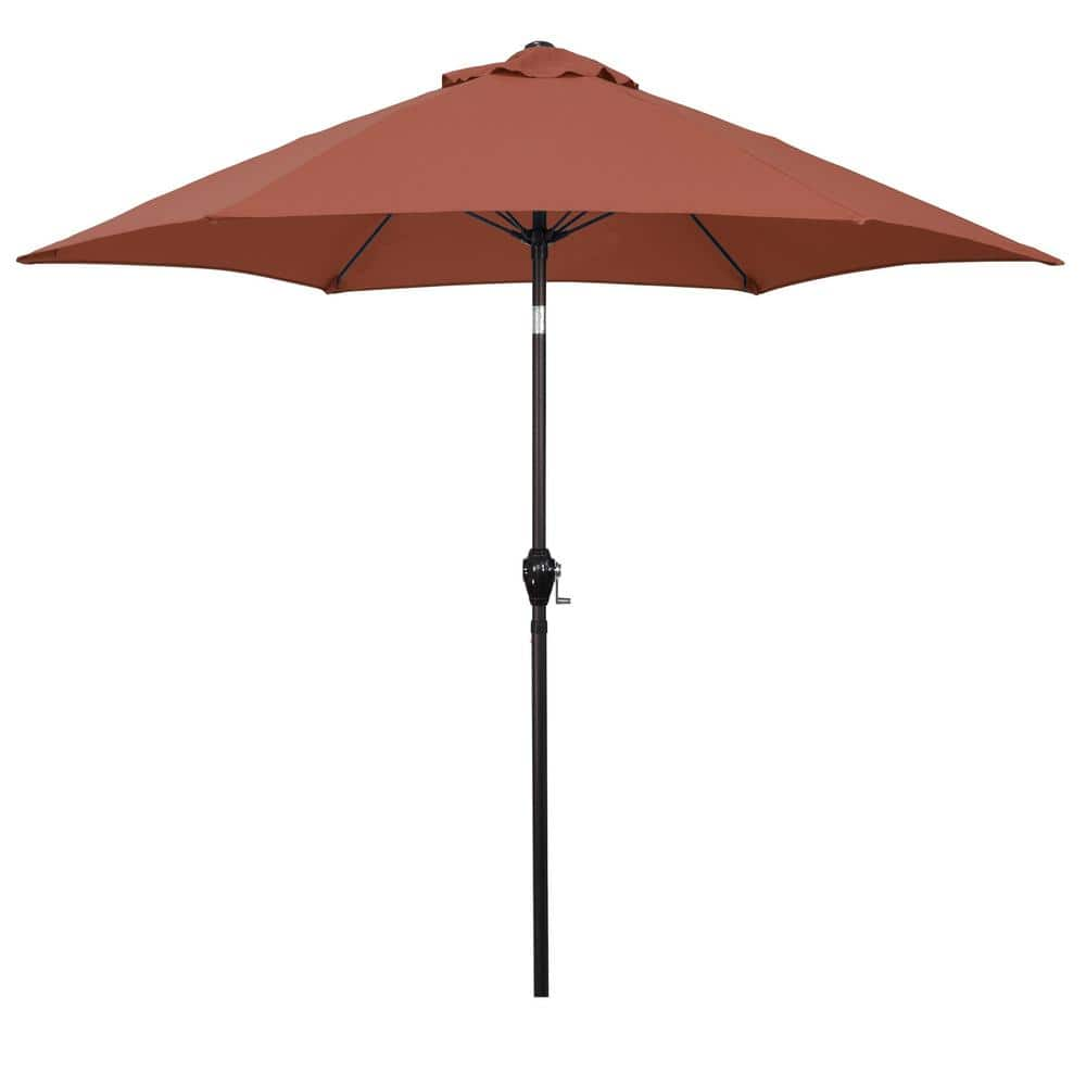 Astella 9 ft. Aluminum Market Patio Umbrella with Fiberglass Ribs ...