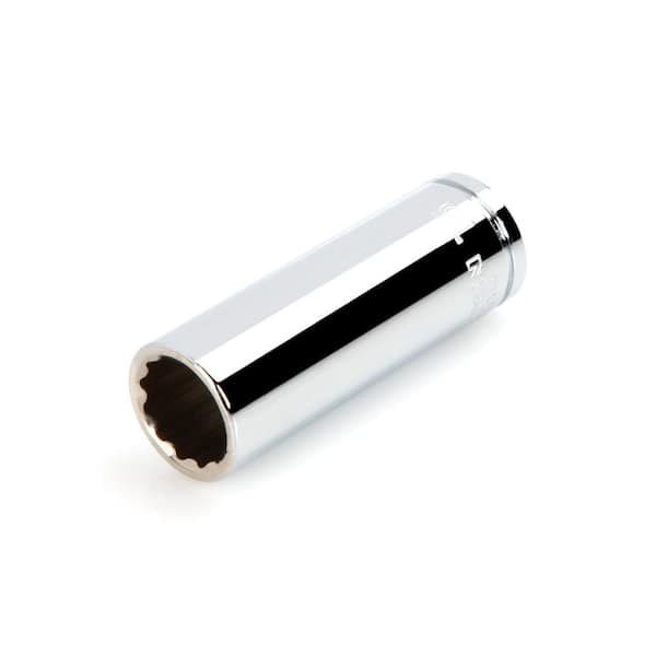 TEKTON 3/8 in. Drive x 15 mm Deep 12-Point Socket