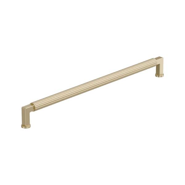 Ballard 12-5/8 in. (320 mm) Center-to-Center Golden Champagne Bar Cabinet Pull