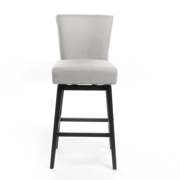 Noble House Tracy 41 in. Wheat Swivel Counter Stool