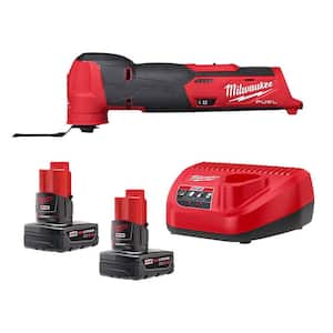 M12 12-Volt Lithium-Ion Starter Kit with Two 6.0 Ah Battery Packs and Charger w/ FUEL Multi-Tool