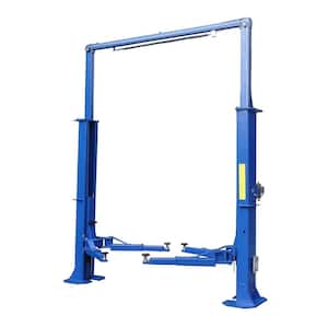 Heavy-Duty 2-Post Car Lift 15,000 lbs. Capacity in Blue