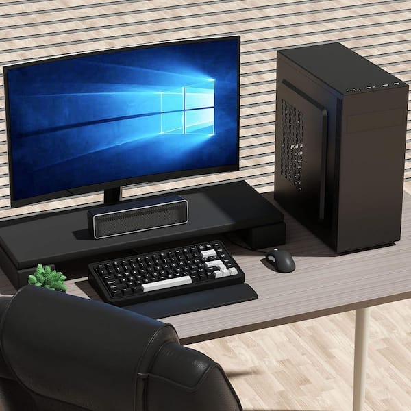 OBJLGEV ATX Mid Tower Case with USB 3.0, 5.25 in. ODD Support, Pre