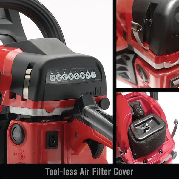 PRORUN 50.1cc 20 in. Gas-Powered 2-Cycle Chainsaw PCS501-20 - The