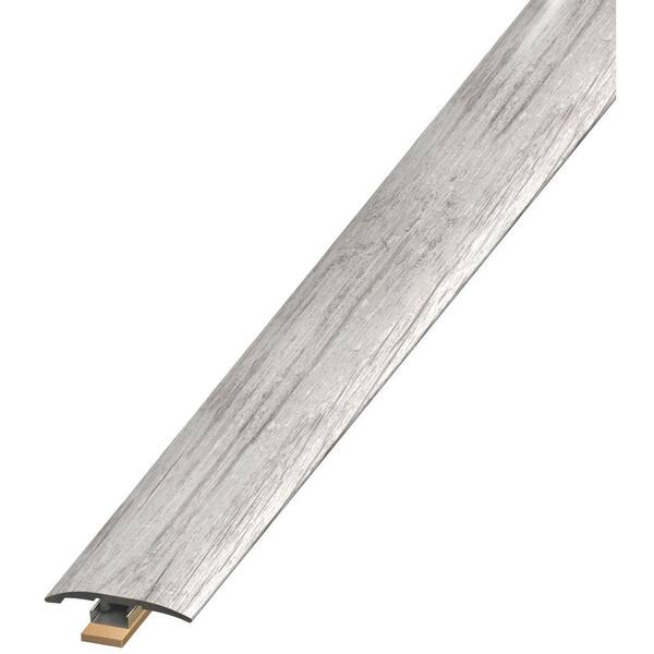 Home Decorators Collection Barrel Wood Light 7 mm Thick x 2 in. Wide x 94 in. Length Coordinating Vinyl 3-in-1 Molding