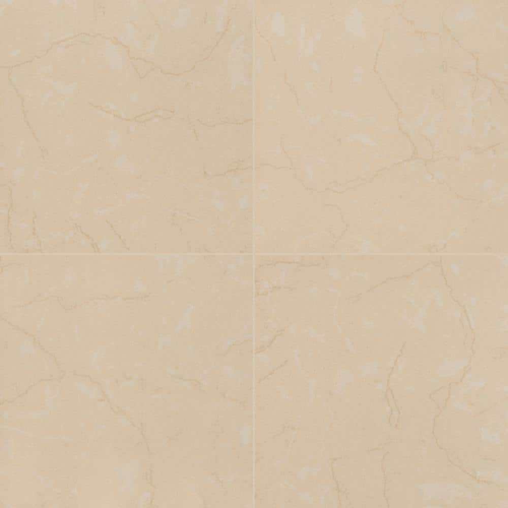msi monterosa beige 12 in x 24 in polished porcelain floor and wall tile 16 sq ft case nmonbeig12x24 the home depot