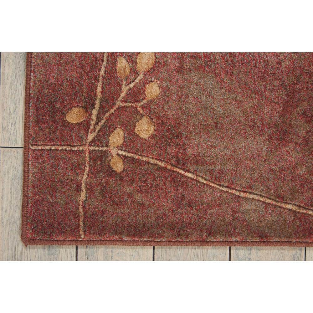 Large Multicolor Synthetic Traditional Handmade Rug