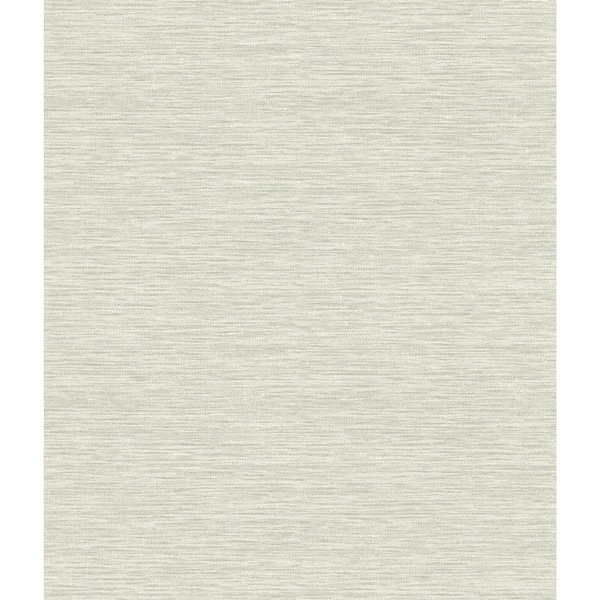 York Wallcoverings Challis Woven Beige Paper Strippable Roll (Covers 56 sq. ft.)